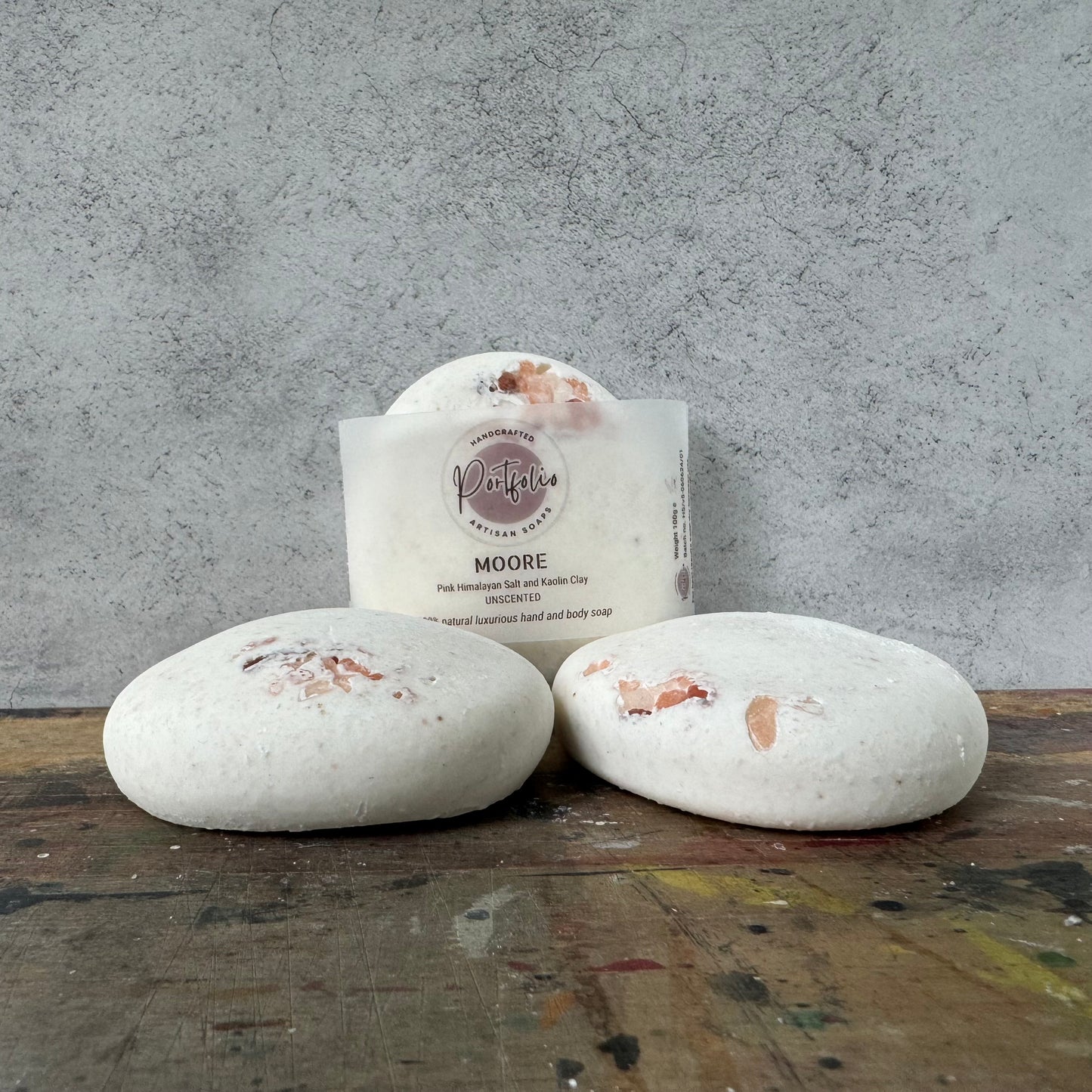 MOORE. UNSCENTED. Himalayan salt & Kaolin clay