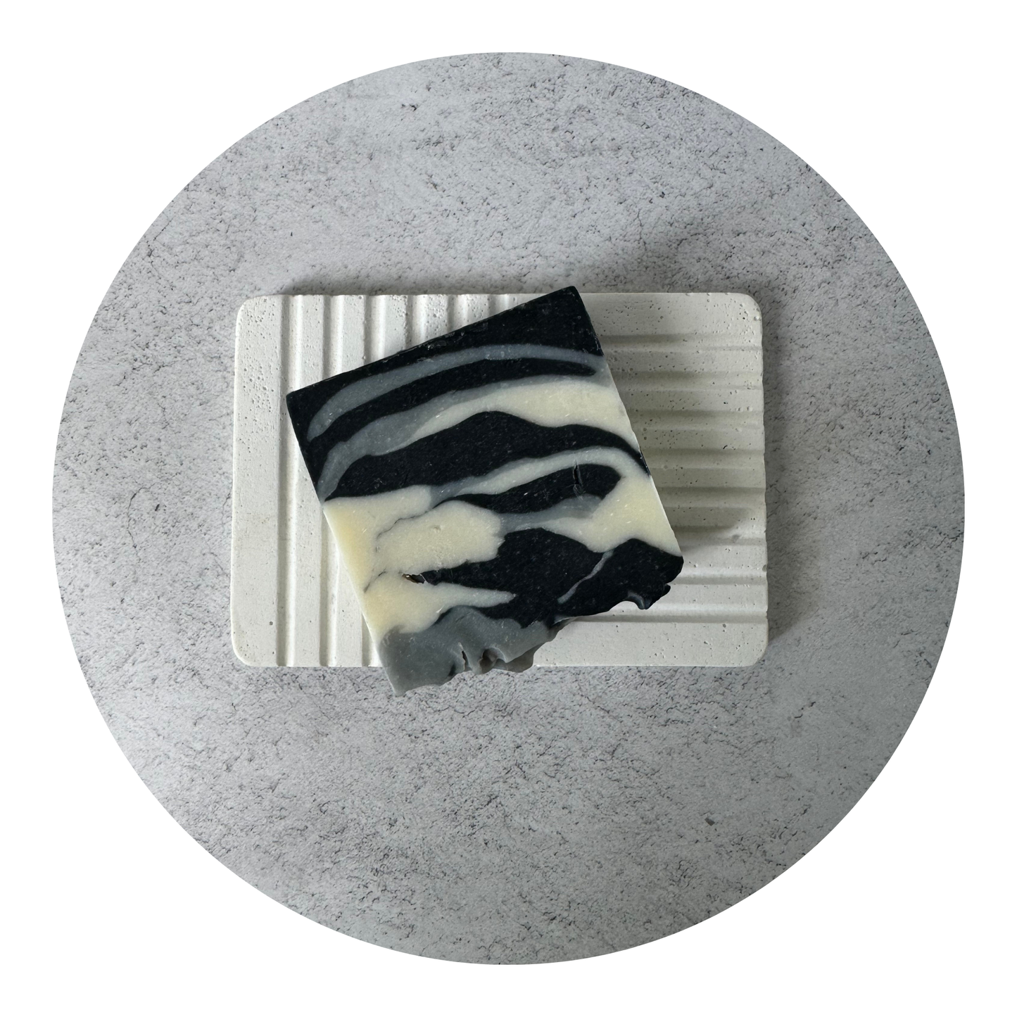 HEPWORTH: Activated Charcoal. scent: patchouli & bergamot